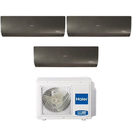 climatizzatore condizionatore haier trial split inverter serie flexis plus black 7_7_7 con 3u55s2sr3fa r 32 wi fi integrato colore nero 7000_7000_7000 16815