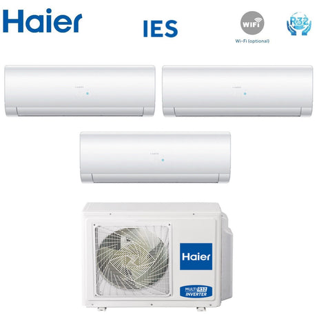 climatizzatore condizionatore haier trial split inverter serie ies 7_12_12 con 3u70s2sr2fa gas r 32 7000_12000_12000 wi fi optional copia