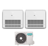 climatizzatore condizionatore hisense dual split console 9_9 con 2amw52u4rxc r 32 wi fi optional telecomando di serie incluso 9000_9000