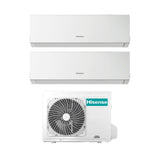climatizzatore condizionatore hisense dual split inverter serie new comfort 5_12 con 2amw50u4rxa r 32 wi fi optional 5000_12000 novita 16976
