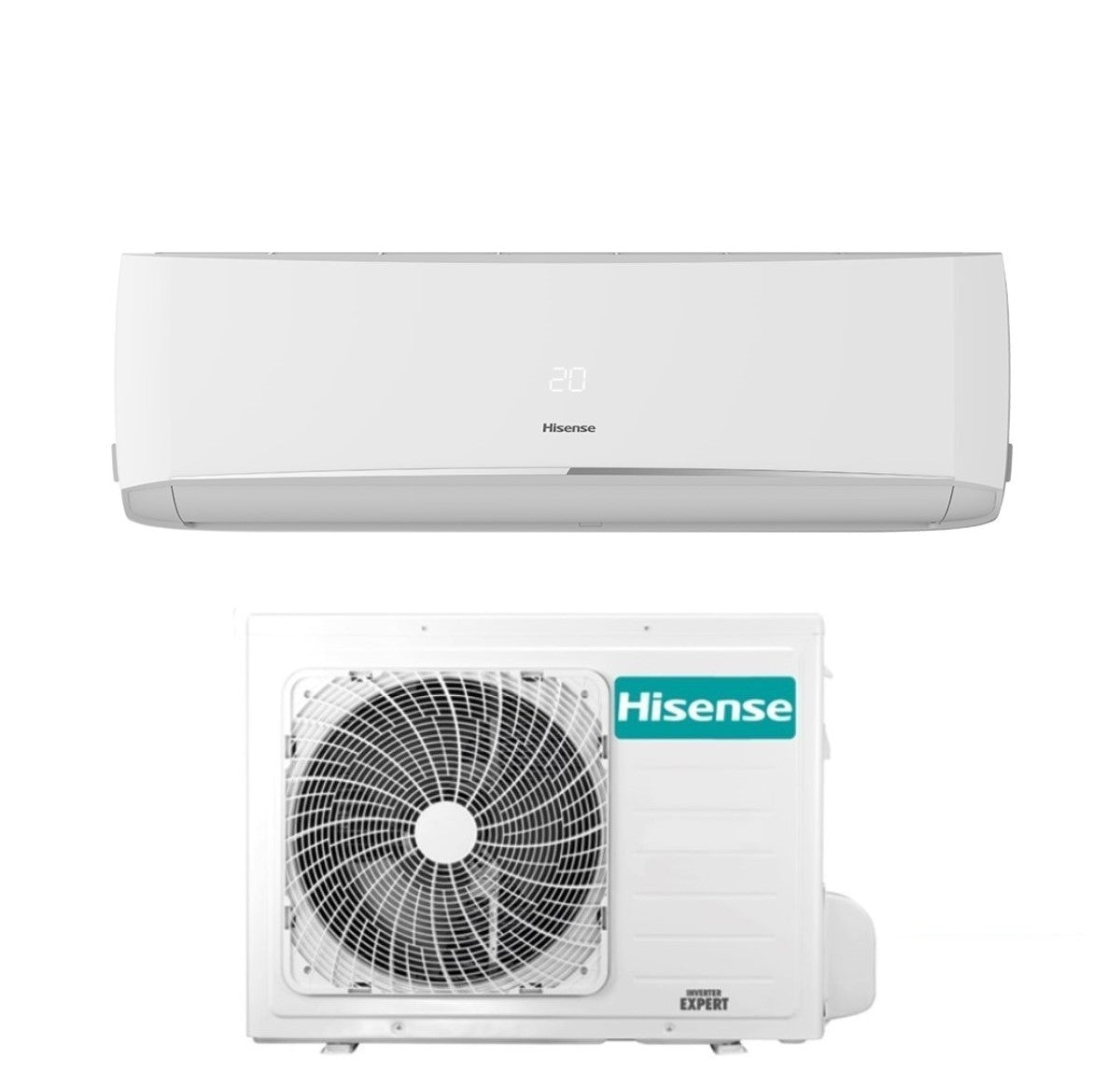 climatizzatore condizionatore hisense inverter serie halo 9000 btu cbyr0903g r 32 wi fi optional a++ a+