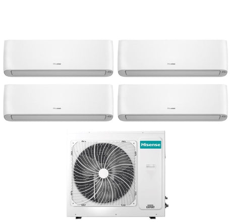 climatizzatore condizionatore hisense quadri split inverter serie hi energy 9_9_9_9 con 4amw105u4raa r 32 wi fi integrato 9000_9000_9000_9000 novita