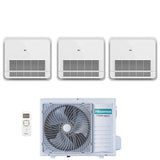climatizzatore condizionatore hisense trial split console akt 9_9_12 con 3amw72u4rfa r 32 9000_9000_12000 con comando remoto novita