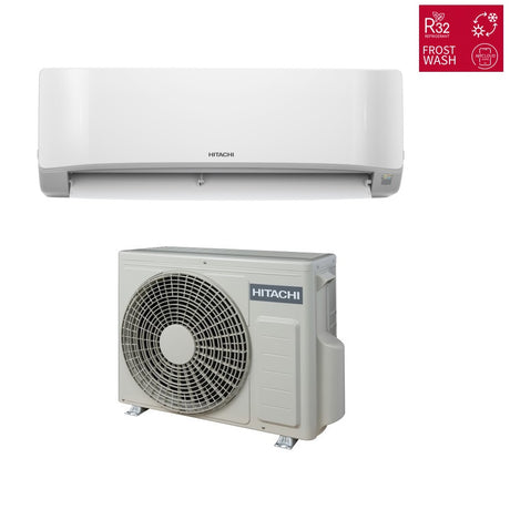 climatizzatore condizionatore hitachi inverter serie airhome 400 18000 btu wi fi integrato r 32 a__ a_ alexa google home rak dj50phae rac dj50phae
