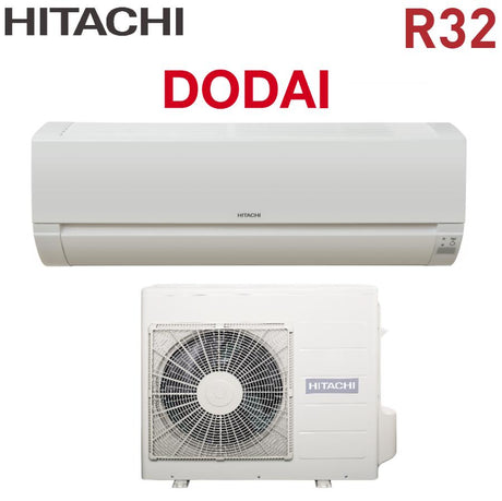 climatizzatore condizionatore hitachi serie dodai 18000 btu rak 50ped con rac 50wed gas r 32 wi fi optional