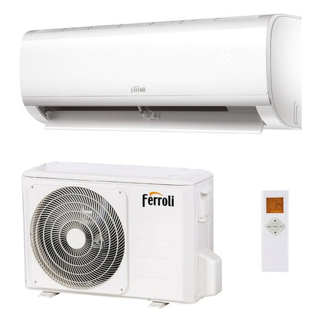 climatizzatore condizionatore inverter ferroli diamant plus 24000 btu r 32 wi fi integrato novita
