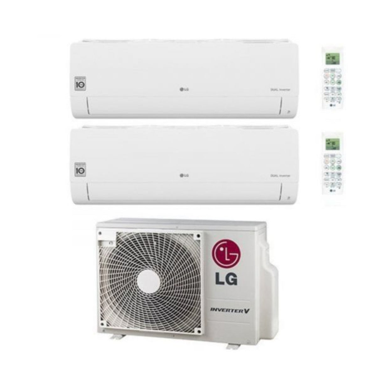 climatizzatore condizionatore lg dualsplit inverter serie libero smart 12_12 con mu2r17 ul0 r 32 12000_12000 wi fi 8470