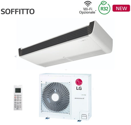 climatizzatore condizionatore lg soffitto inverter 24000 btu uv24f r 32 wi fi optional telecomando di serie incluso novita