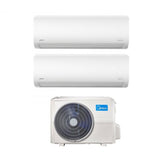 climatizzatore condizionatore midea dual split inverter serie xtreme 9_9 con m2og 14hfn8 r 32 wi fi integrato 9000_9000 novita 8998
