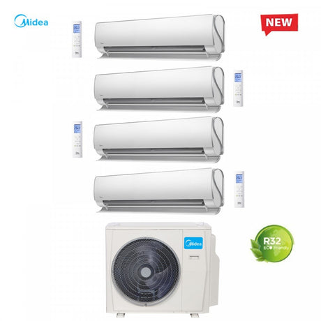 climatizzatore condizionatore midea quadri split inverter serie ultimate comfort 9_9_12_12 con m40 36fn8 r 32 wi fi classe a__ 9000_9000_1200_12000 new 2018