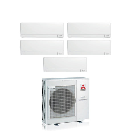 climatizzatore condizionatore mitsubishi electric penta split inverter linea plus serie msz ay 9_9_9_9_12 con mxz 5f102vf r 32 wi fi integrato 9000_9000_9000_9000_12000
