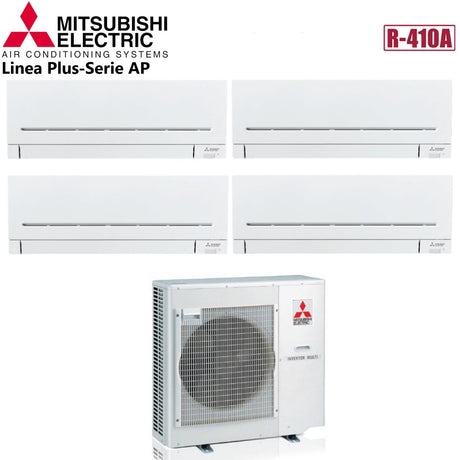climatizzatore condizionatore mitsubishi electric quadri split inverter serie ap 7_9_9_12 con mxz 4e72va r 410 wi fi 7000_9000_9000_12000 new 2018