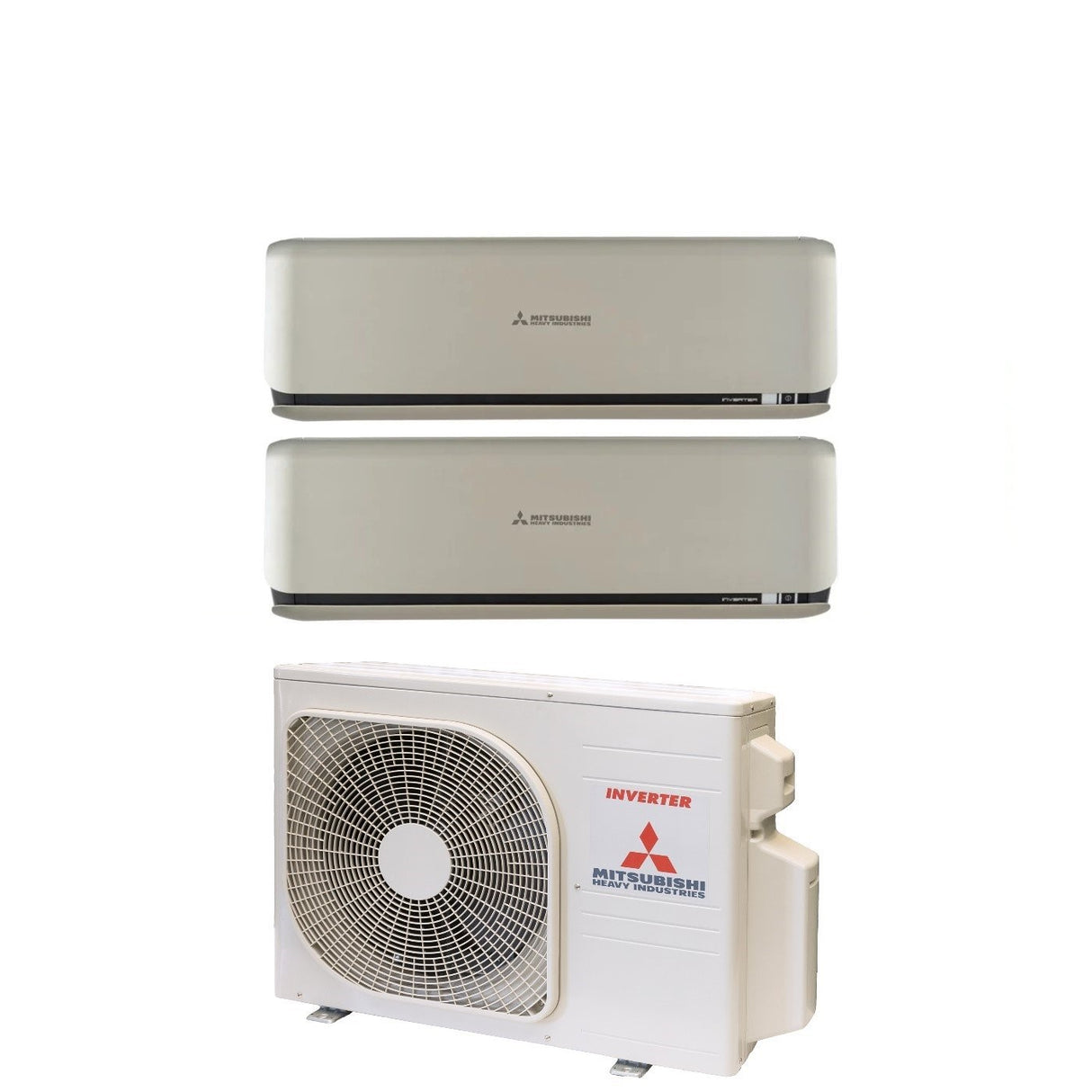 climatizzatore condizionatore mitsubishi heavy industries dual split inverter serie kireia plus titanium 12_12 con scm45zs w r 32 wi fi optional 12000_12000