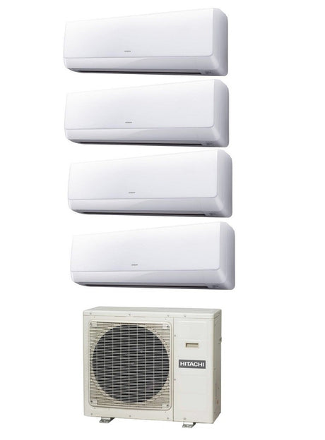climatizzatore condizionatore quadri split hitachi akebono 9_9_9_12 con ram 70np4e r 32 wi fi optional