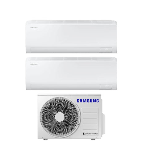 climatizzatore condizionatore samsung dual split inverter serie cebu 7_18 con aj068txj3kg r 32 wi fi integrato 7000_18000 novita