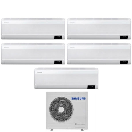 climatizzatore condizionatore samsung penta split inverter serie cebu 7_7_9_9_18 con aj100txj5kg r 32 wi fi integrato 7000_7000_9000_9000_18000 novita