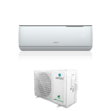 climatizzatore condizionatore sendo inverter serie aeolos 9000 btu snd 09alsi id r 32 wi fi integrato