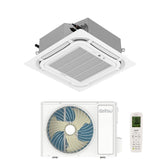 daitsu condizionatore a cassetta daitsu 42000 btu aud42kdbs monofase r 32 wi fi optional con telecomando e griglia