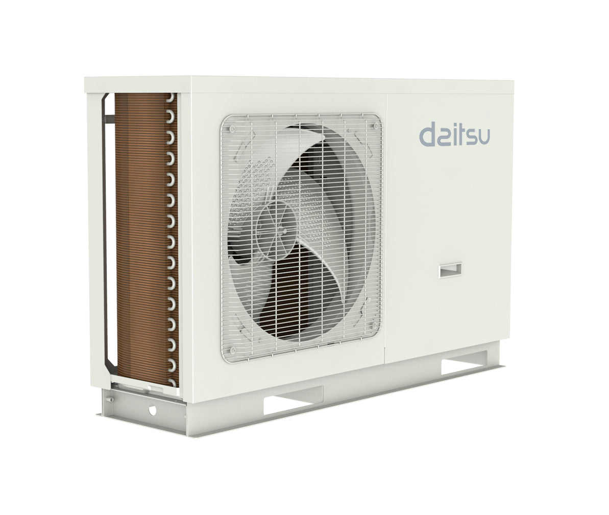 daitsu pompa di calore monoblocco aria acqua daitsu aowd 36 monofase r 32 wi fi integrato