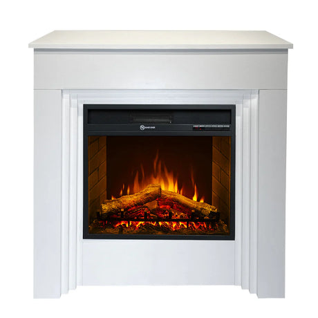 divina fire camino elettrico da terra divine fire bellini in legno bianco
