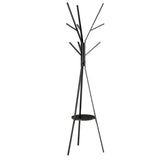 easycomfort easycomfort appendiabiti da terra verticale moderno per ingresso 45x45x180cm nero ean 8054111840163
