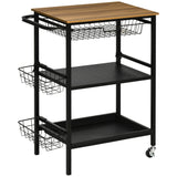 immagine-1-easycomfort-easycomfort-carrello-da-cucina-a-3-livelli-con-2-ruote-cesto-estraibile-e-vassoio-75x43-5x91-cm-color-legno-e-nero