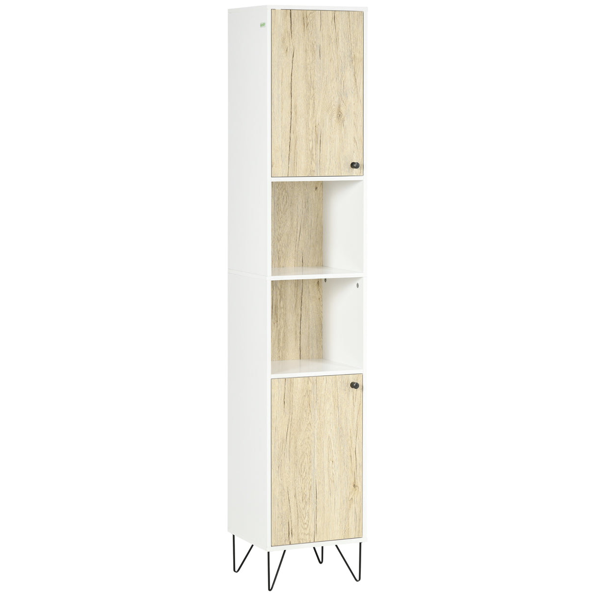 immagine-1-easycomfort-easycomfort-colonna-bagno-con-2-ripiani-aperti-e-2-armadietti-in-truciolato-30x31-5x169-cm-bianco-e-color-legno
