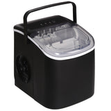 easycomfort easycomfort macchina del ghiaccio da 9 cubetti in 6 12 minuti con cestello e paletta inclusi 23 8x30 5x29 cm nero