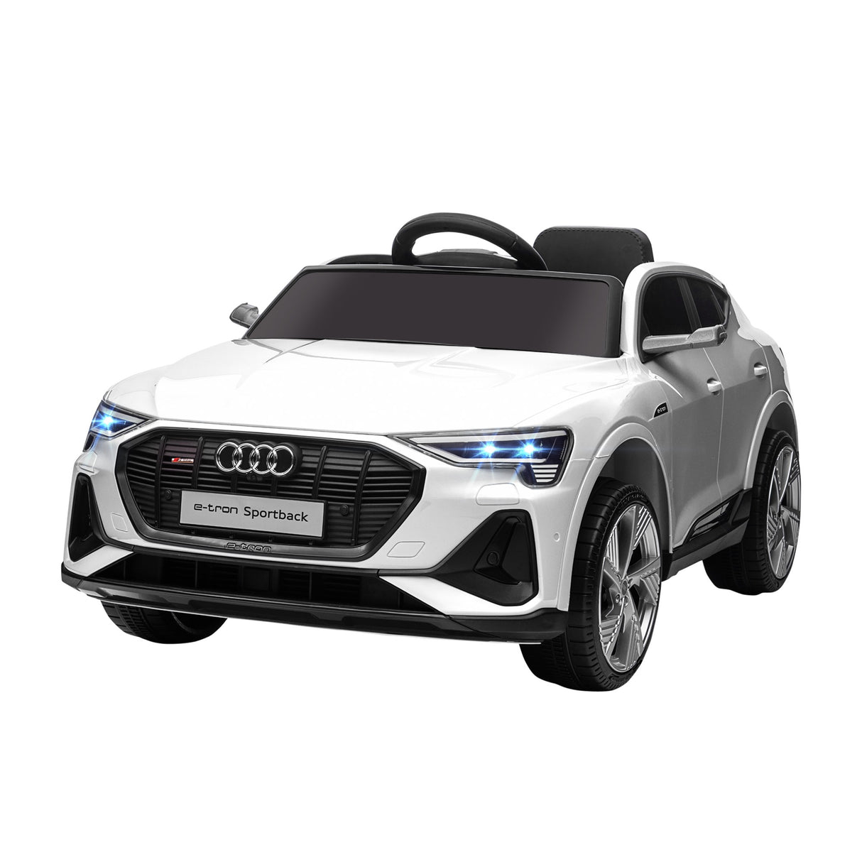 easycomfort easycomfort macchina elettrica per bambini 12v con telecomando velocita 3 8kmh luci e musica eta 3 5 anni bianco