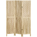 easycomfort easycomfort paravento da interno pieghevole a 3 ante a spina di pesce in legno 120x1 6x170 cm