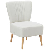 easycomfort easycomfort poltrona imbottita per soggiorno e sala in stile nordico poltroncina da camera in tessuto e gambe in legno bianco