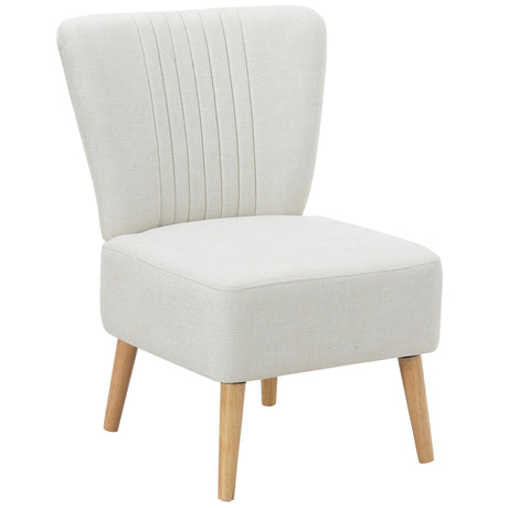 easycomfort easycomfort poltrona imbottita per soggiorno e sala in stile nordico poltroncina da camera in tessuto e gambe in legno bianco