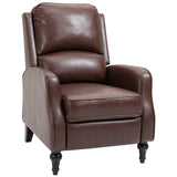 easycomfort easycomfort poltrona relax reclinabile 90 e 150 manuale per tv soggiorno camera design moderno in pelle 73x86x104cm ean 8055776911946