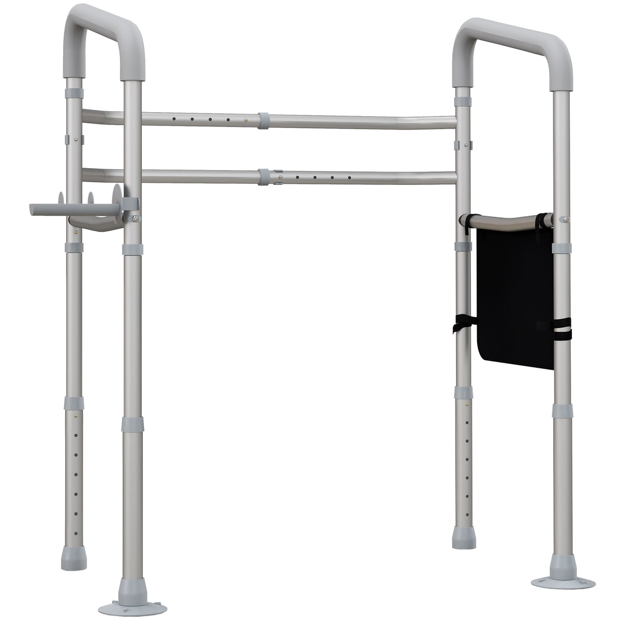 easycomfort easycomfort supporto water con braccioli regolabile in altezza e larghezza con 2 piedini a ventosa