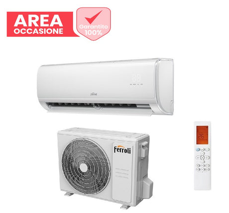ferroli area occasioni climatizzatore condizionatore inverter ferroli giada s 9000 btu wi fi integrato alexa e google home