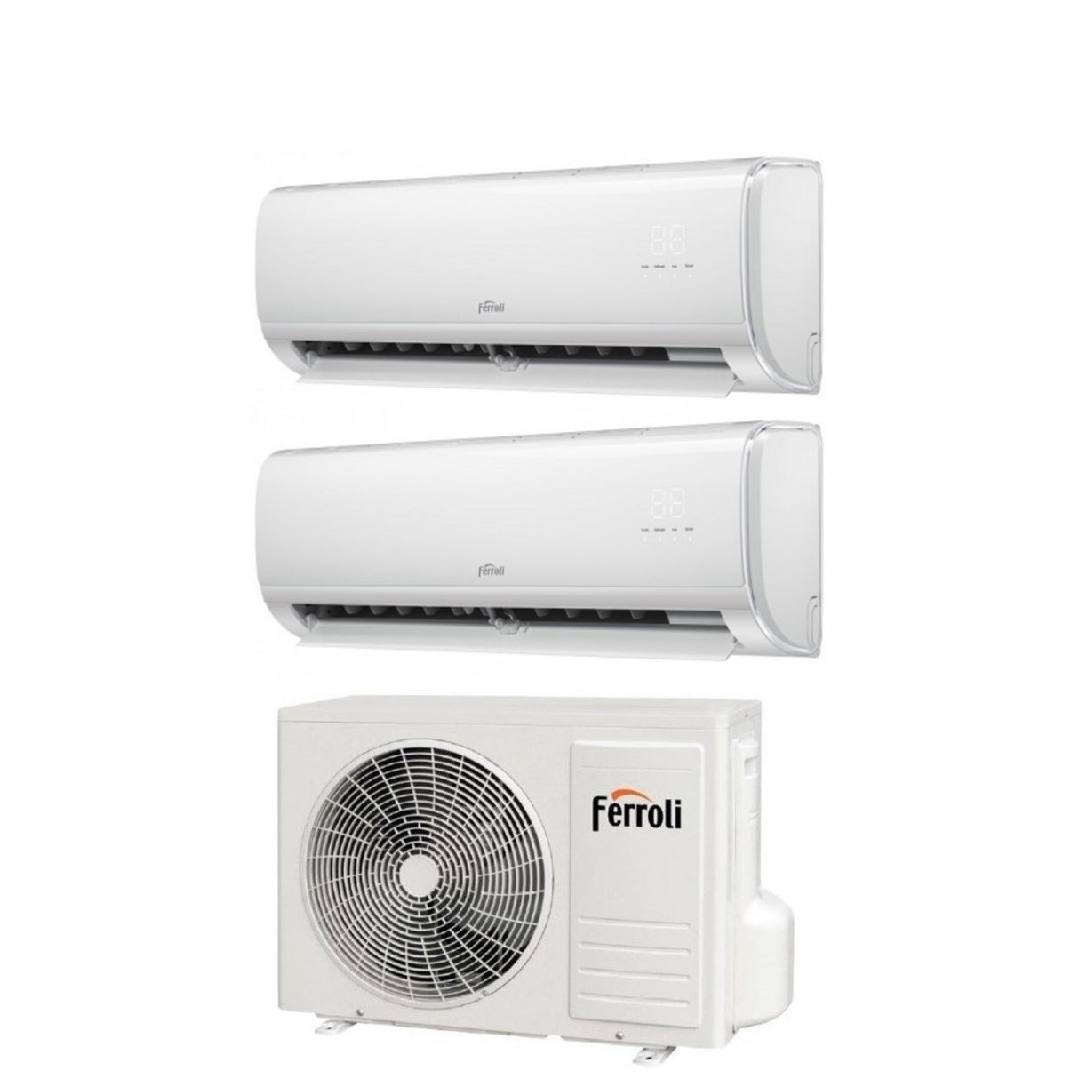 ferroli climatizzatore condizionatore dual split inverter ferroli giada m 1200012000 btu con 21 3 wi fi integrato alexa e google home 1212 novita