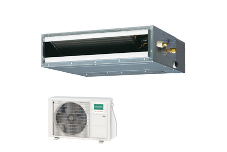 fujitsu climatizzatore condizionatore fujitsu canalizzato canalizzabile bassa prevalenza serie kl 12000 btu r 32 arxg12kllap a comando escluso