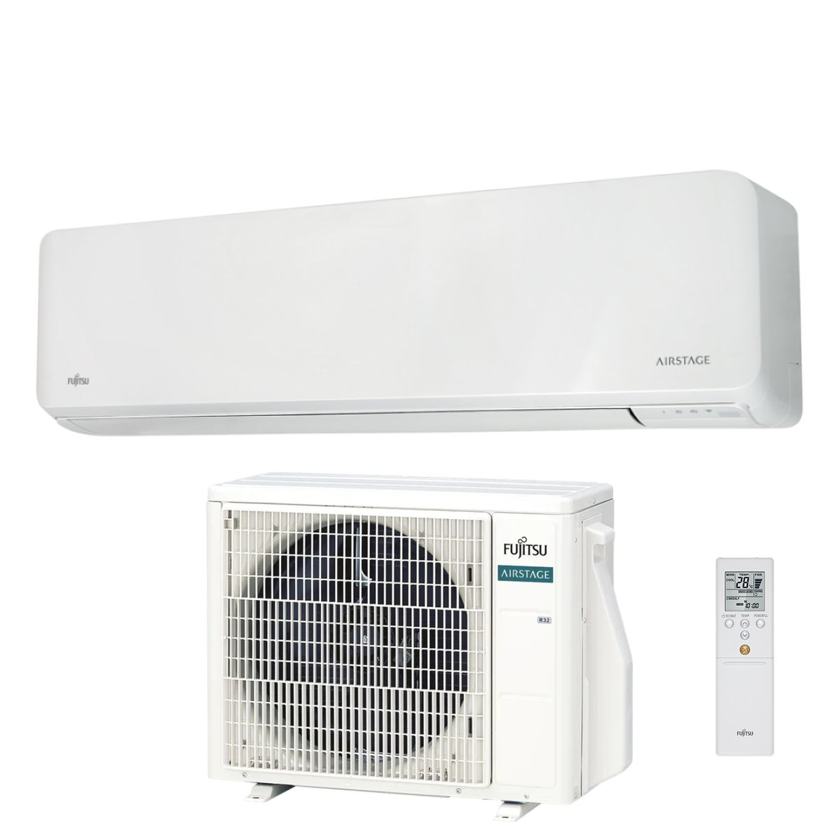fujitsu condizionatore fujitsu km large 18000 btu aseh18kmtgl r 32 wi fi integrato