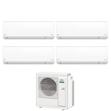 fujitsu condizionatore quadri split fujitsu kj white 77712 con aoeg30kbta4 r 32 wi fi integrato
