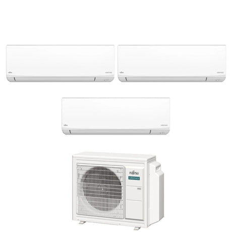 fujitsu condizionatore trial split fujitsu kj white 7712 con aoeg24kbca3 r 32 wi fi integrato