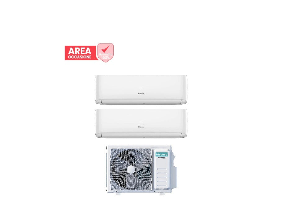 hisense area occasioni 2824 condizionatore dual split hisense hi comfort 99 con 2amw52u4rxc r 32 wi fi integrato
