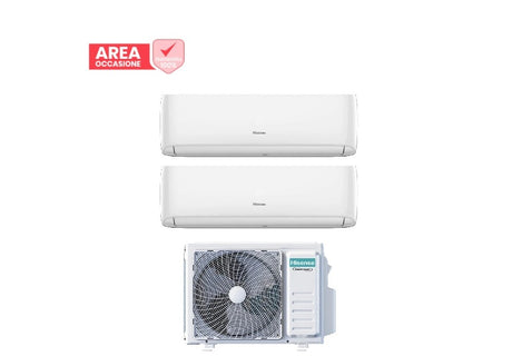 hisense area occasioni 2886 condizionatore dual split hisense hi comfort 99 con 2amw42u4rgc r 32 wi fi integrato