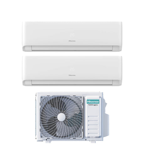 hisense climatizzatore condizionatore hisense dual split inverter serie ecosense 912 con 2amw42u4rgc r 32 wi fi integrato 900012000