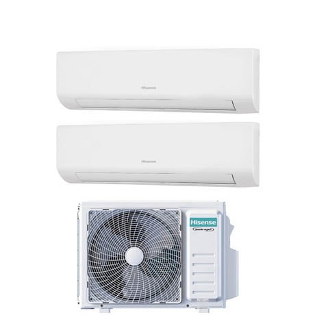 hisense climatizzatore condizionatore hisense dual split inverter serie energy ultra 912 con 2amw42u4rgc r 32 wi fi integrato 900012000