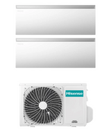 hisense condizionatore dual split hisense air master 912 btu con 2amw42u4rgc r 32 wi fi integrato