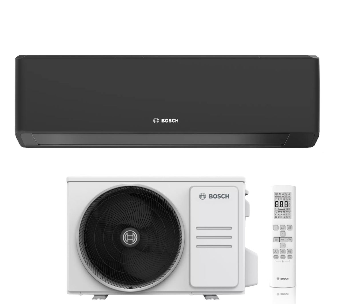 junkers bosch condizionatore bosch climate 7000i black 9000 btu cl7000i set 26 eb r 32 wi fi integrato