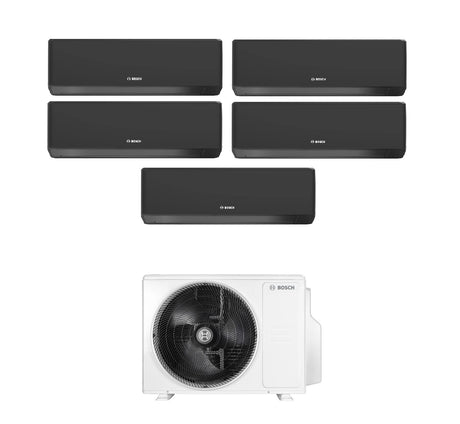 junkers bosch condizionatore penta split bosch climate 7000i black 77779 con 5000m 1255 e r 32 wi fi integrato