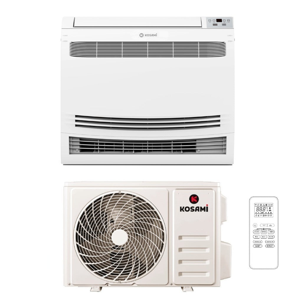 kosami condizionatore console kosami 18000 btu r 32 wi fi integrato con telecomando