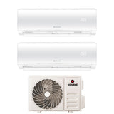 kosami condizionatore dual split kosami paros white 1212 con 18 2 r 32 wi fi integrato