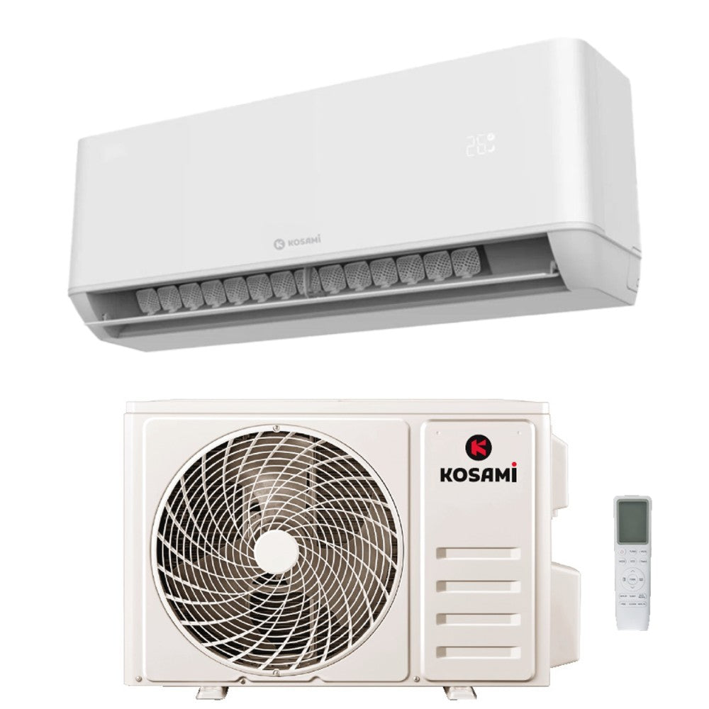 kosami condizionatore kosami mikro gloss white 12000 btu r 32 wi fi integrato
